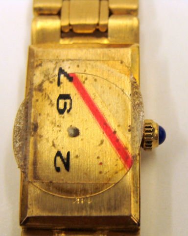 14K YG BAUME & MERCIER BRACELET WATCH - 4