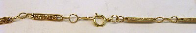 14KT YG DIAMOND BY THE YARD NECKLACE - 6