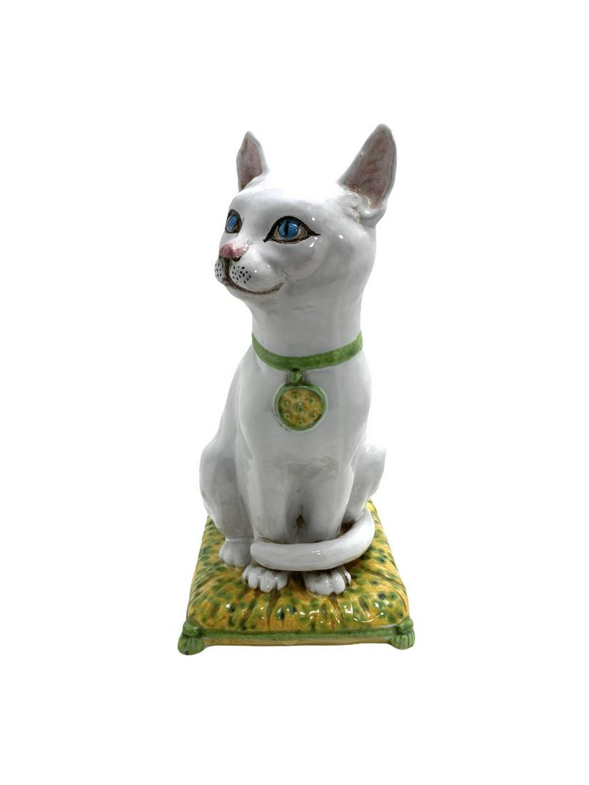 Italian Ceramic Cut Figure Stamped Made in Italy: Italian Ceramic Cut Figure Stamped Made in Italy and numbered 489 on bottom