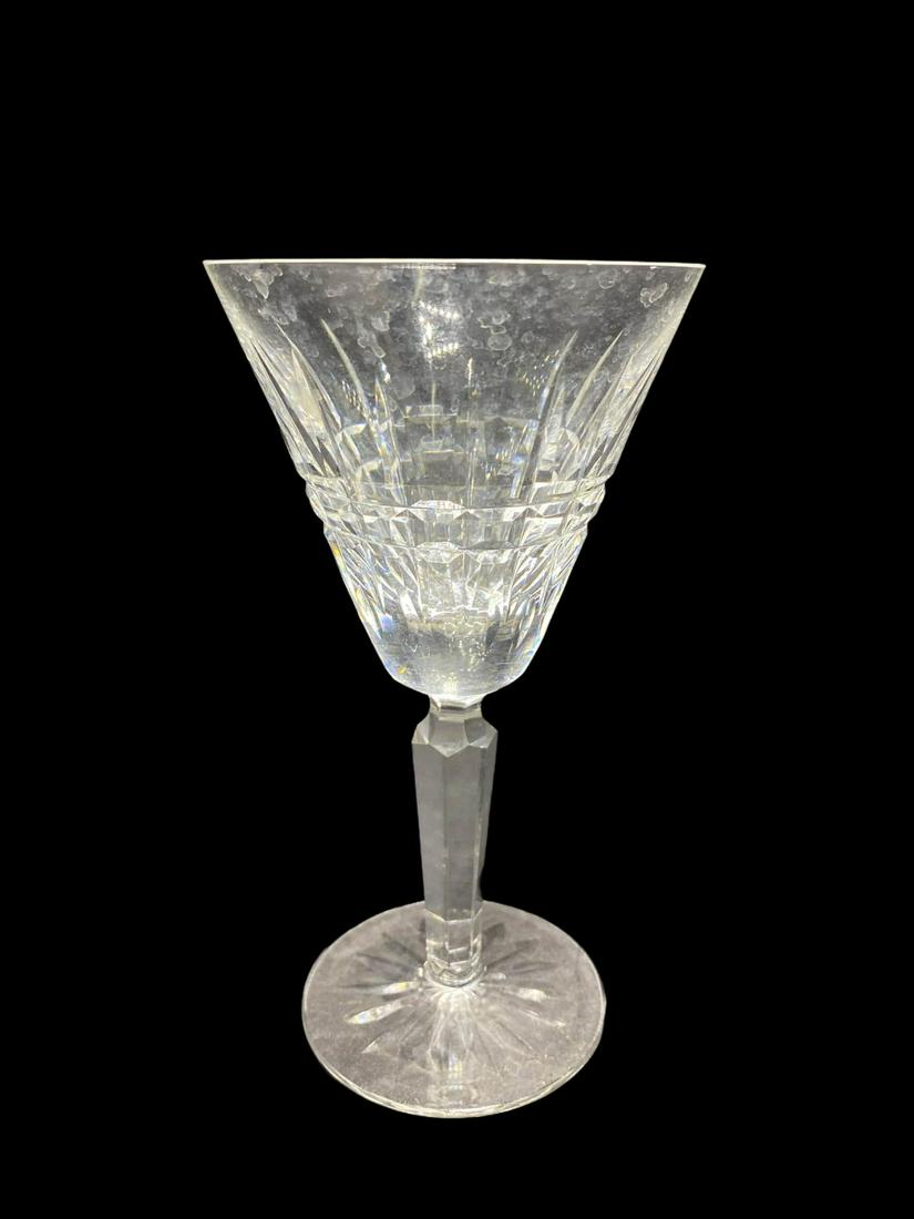 Eight Pcs Waterford Crystal Glenmore Water Goblets: Eight Pcs Waterford Crystal Glenmore Water Goblets measures Height: 7"