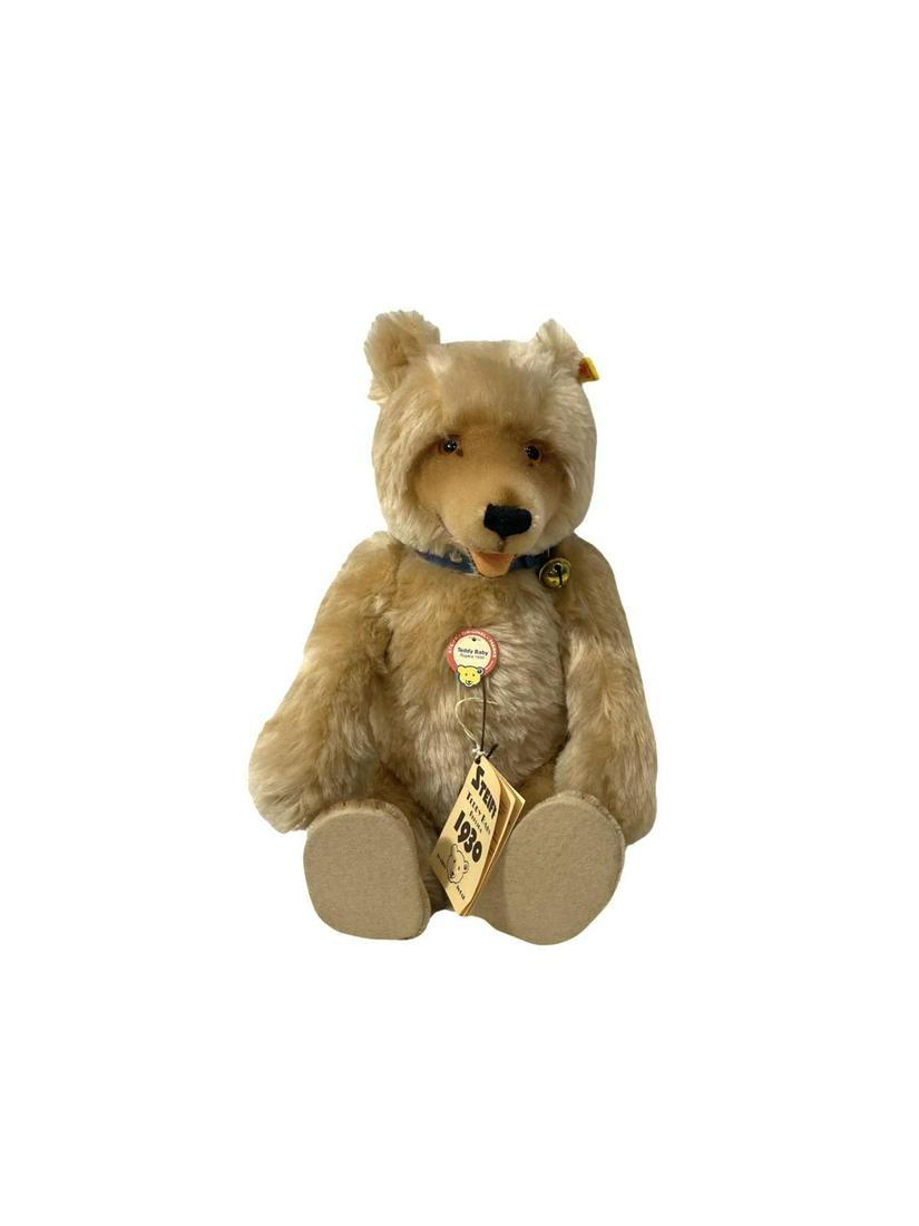 Steiff Teddy Baby Replica 1930 Teddy Bear: Steiff Teddy Baby Replica 1930 Teddy Bear measures Height: 16"