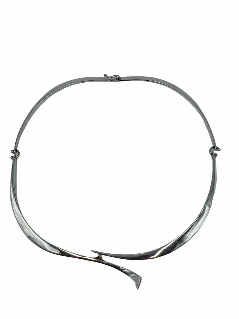 Ed Wiener Original 14kt WG Necklace: Ed Wiener Original 14kt WG Necklace 21.5dwt/33.44g