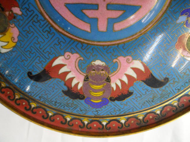 Antique Chinese Cloisonne Incense Burner - 7