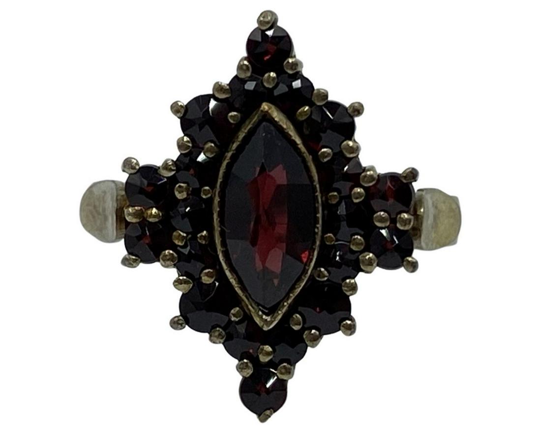 Victorian Silver Garnet Ring: Victorian Silver Garnet Ring size 5, 1.90dwt. Please note items being started at 25% of original price purchased over 25 years ago