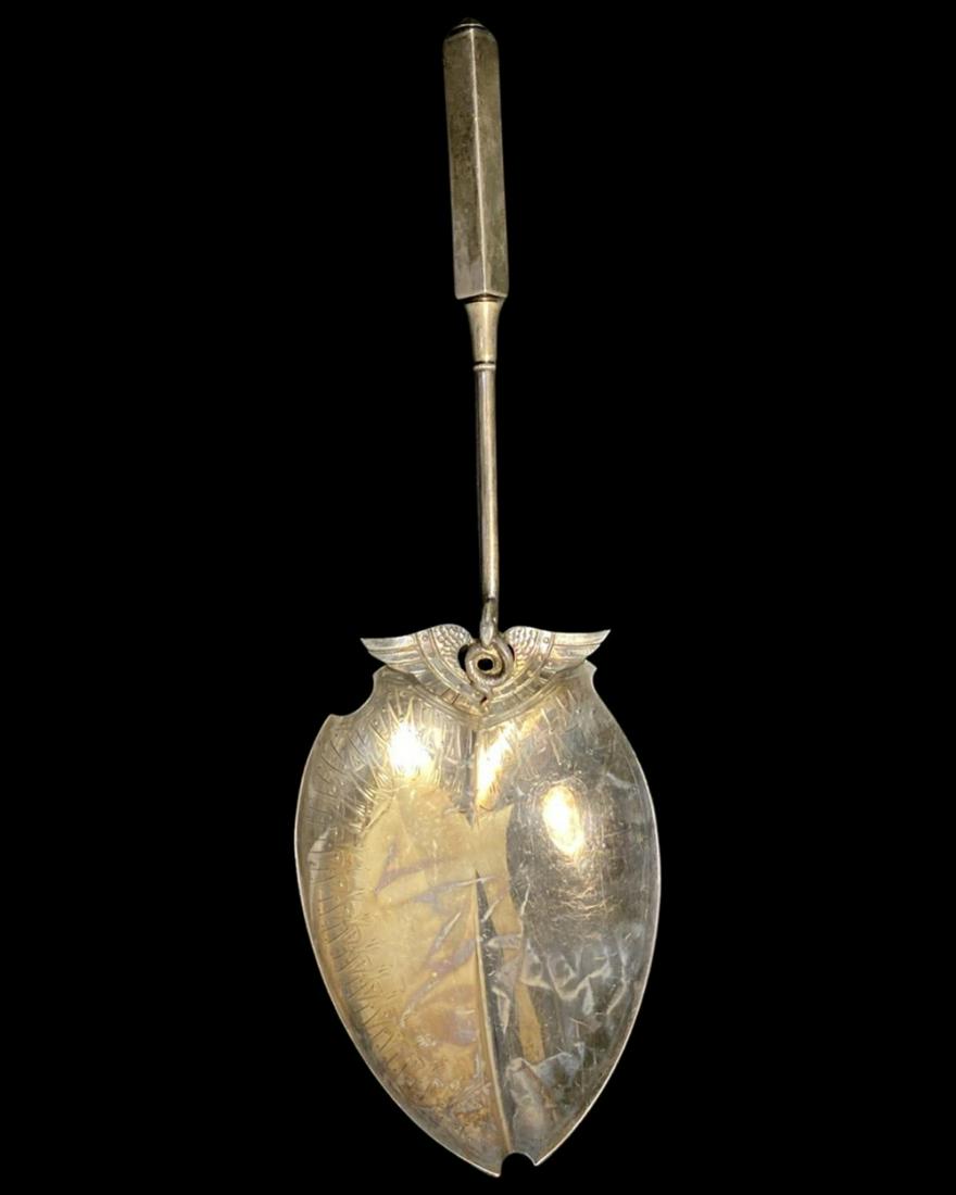 Isis by Gorham Sterling Silver Egyptian Revival Salad Serving Spoon (1 of 3)
