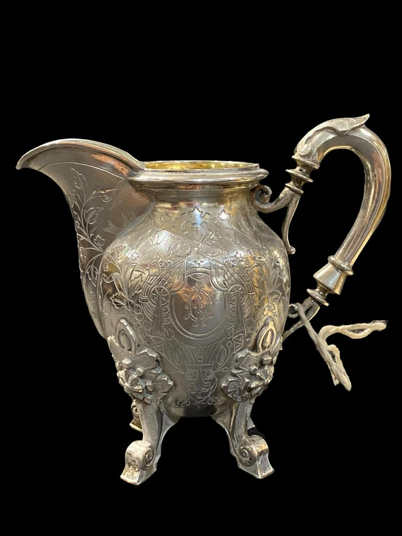 Edwardian Russian Silver Creamer (1 of 2)