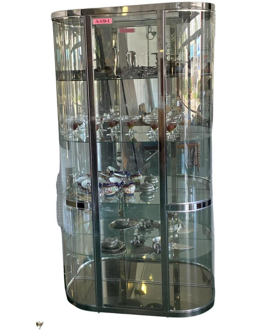 Art Deco Style Round Glass Display (0070) on Dec 18, 2022