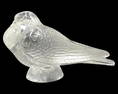 Lalique French Crystal Pigeon Sculpture