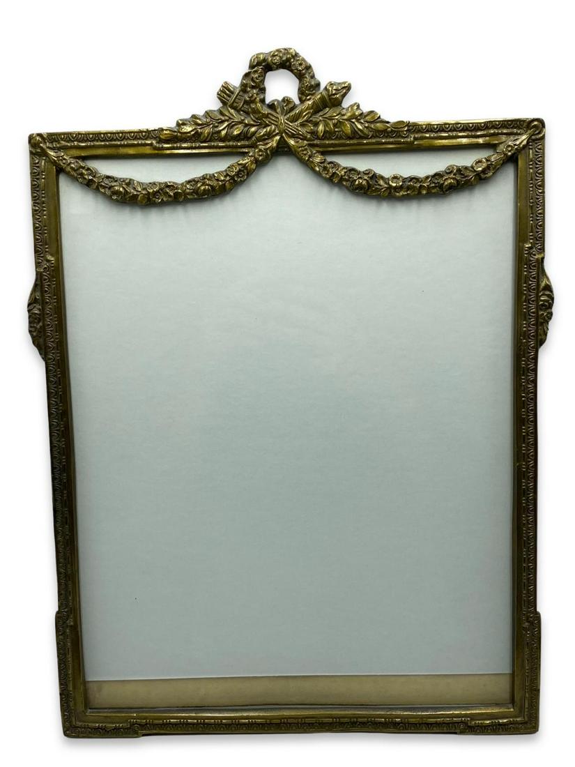 Antique French Dore Bronze Picture Frame (1 of 1)