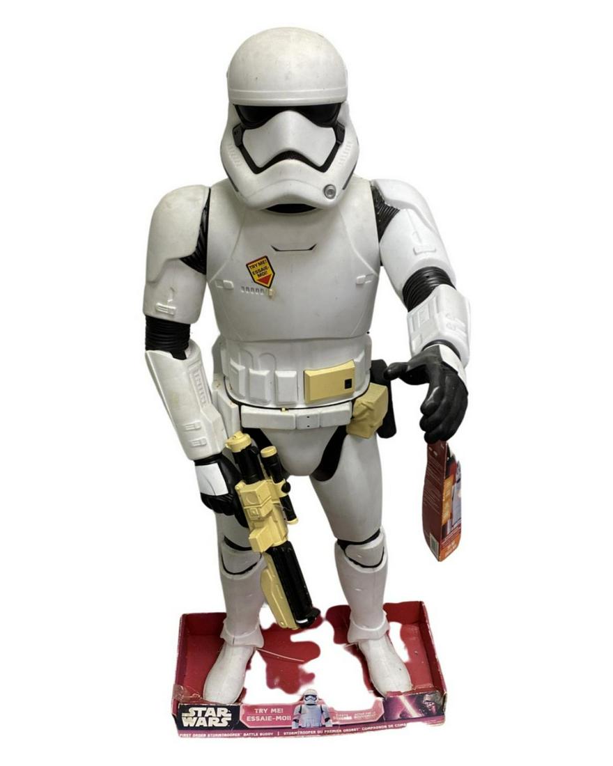 Star Wars First Order Stormtrooper Battle Buddy Jakks Pacific Statue (1 of 1)