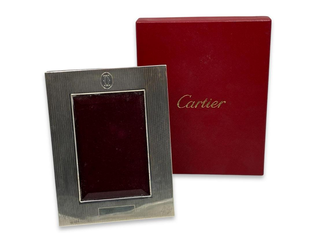 Cartier Sterling Silver Picture Frame (1 of 2)