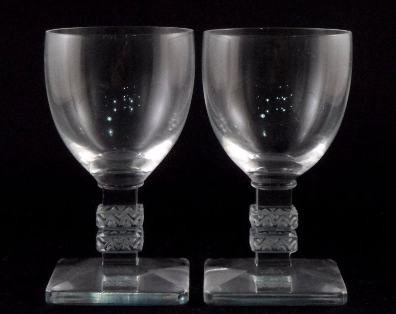 Lalique France Crystal Cordials Set of 8: Magnificent set of 8 Lalique France Crystal Cordials. Lalique etched on base. For shipping and insurance quotes please call Ryan or Dave at Eagle Shipping Center 561-932-0700 or email them at ryan@eag