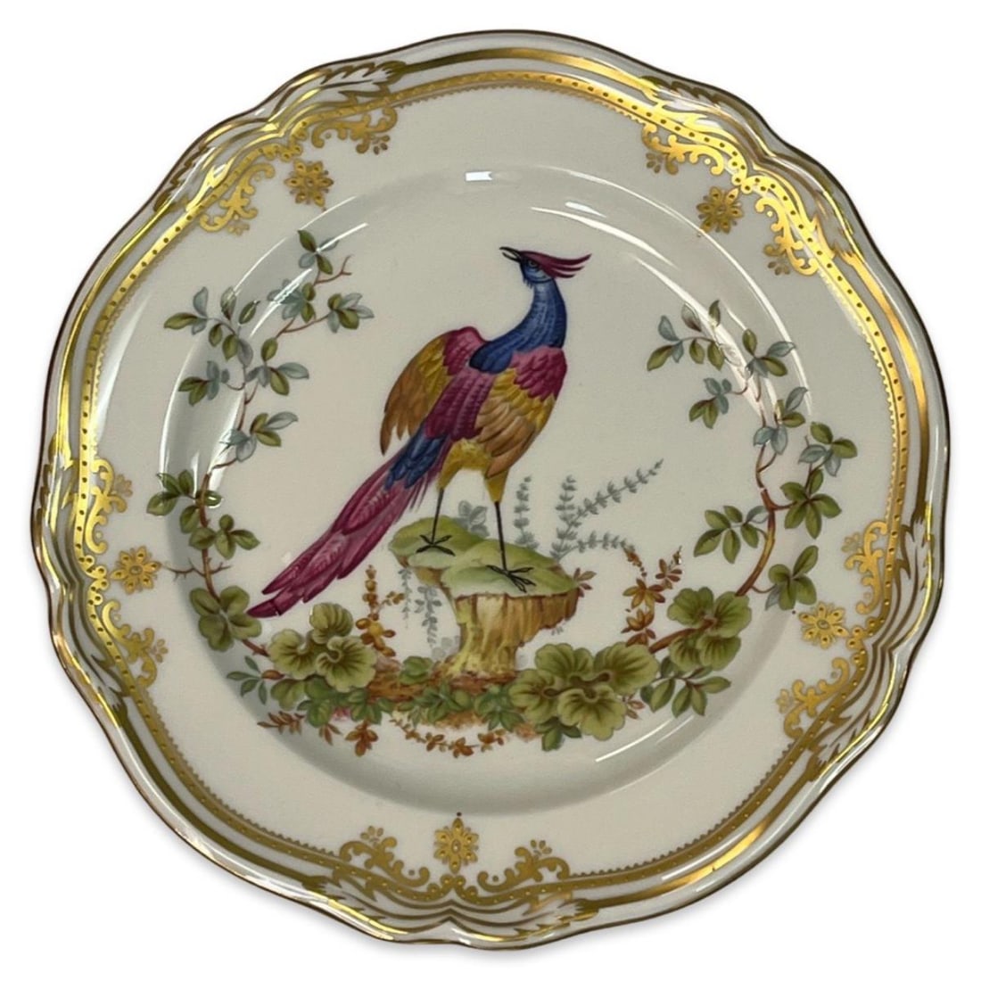 Lot of 8 Spode Y8555 Chelsea Bird Plates (1 of 3)