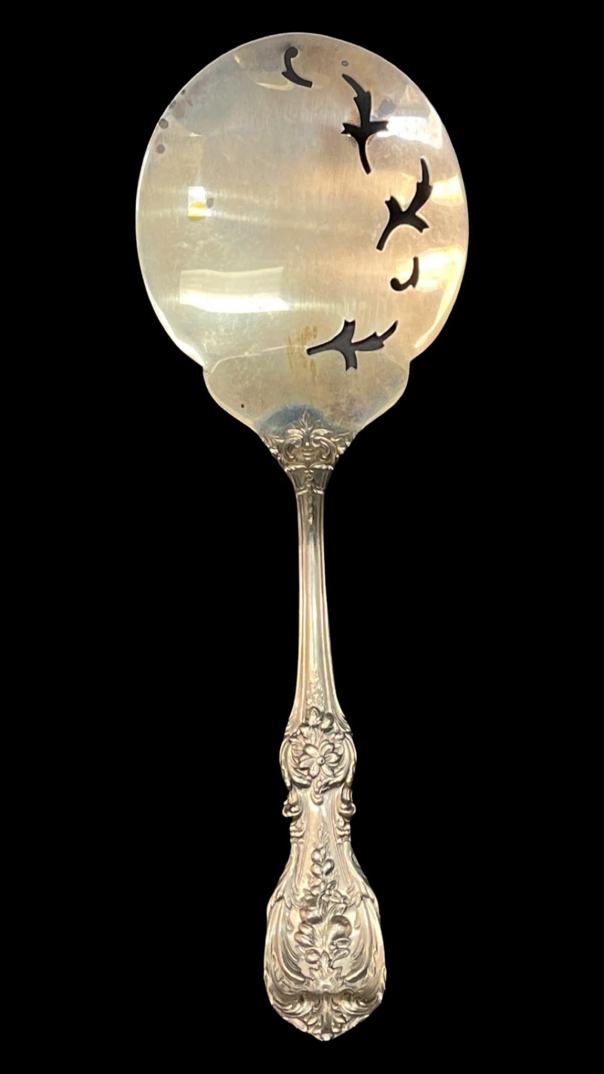 Reed & Barton Sterling Silver Francis I Tomato Server: Reed & Barton Sterling Silver Francis I Tomato Server measures L: 8 1/4", weighs 2.5 OZT