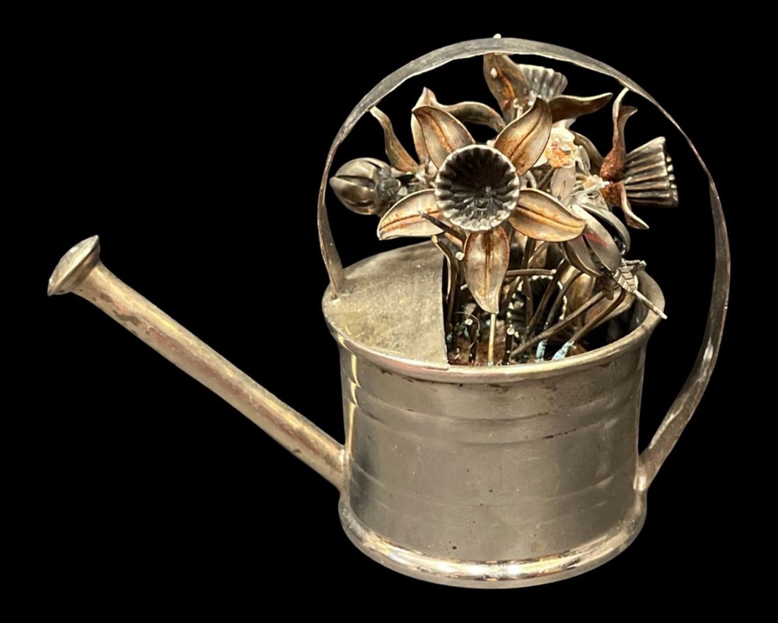 Cartier Sterling Silver Flower Watering Pot with Addition (1 of 2)