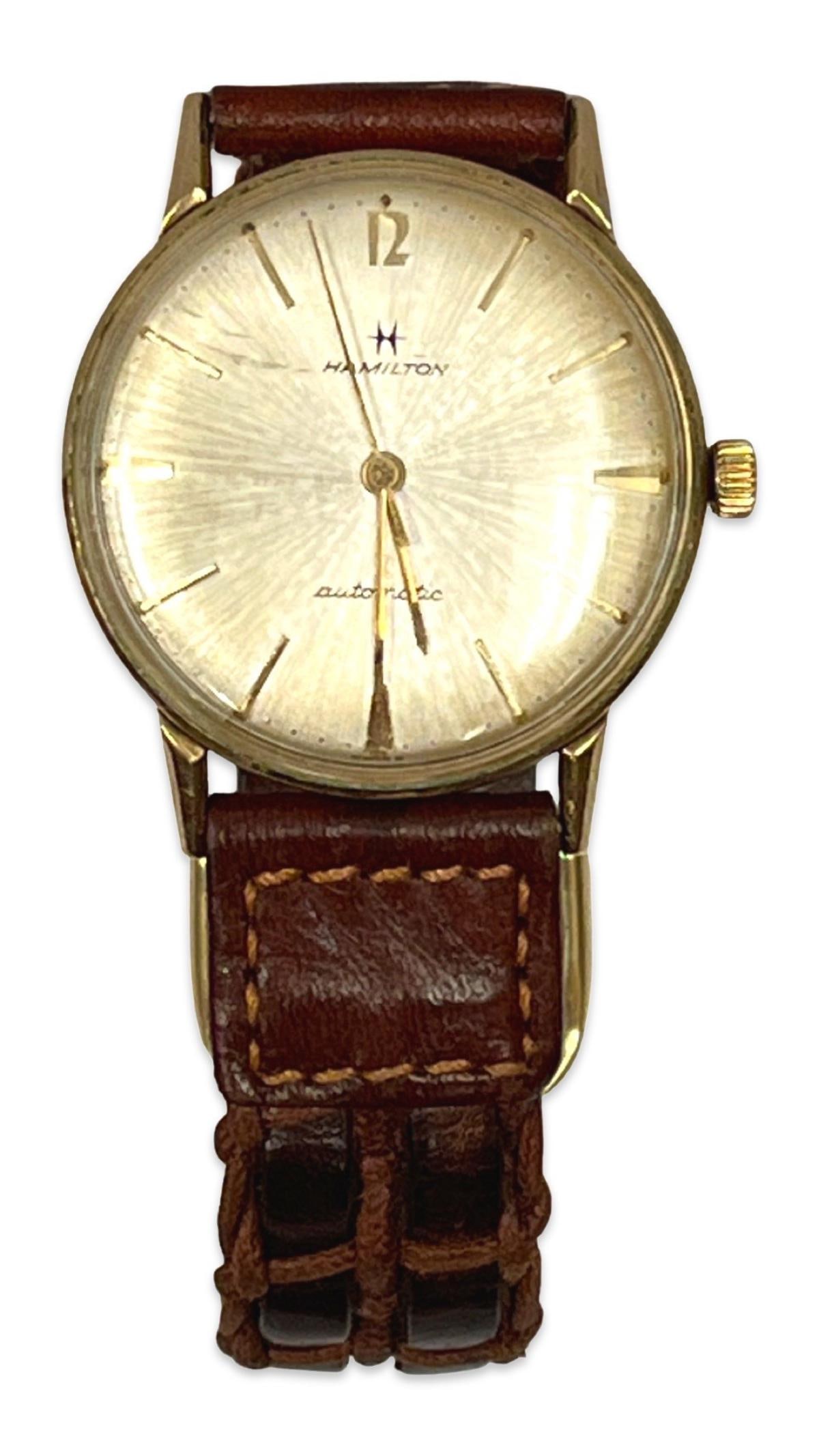 Vintage Hamilton 10kt Gold Filled Automatic Men's Watch (1 of 3)