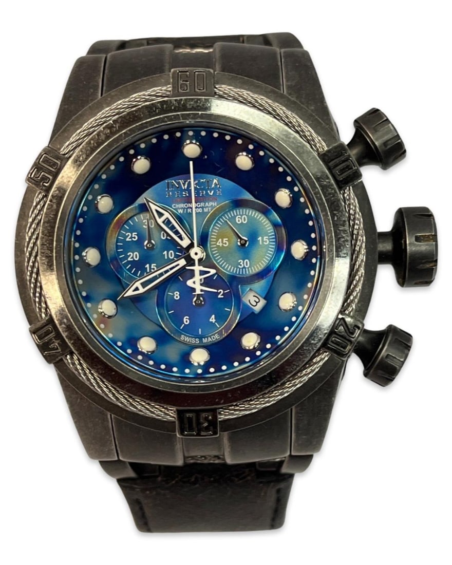 Invicta Bolt Zeus Reserve Chronograph Men's Swiss Quartz Watch Model No. 15970: Invicta Bolt Zeus Reserve Chronograph Men's Swiss Quartz Watch Model No. 15970