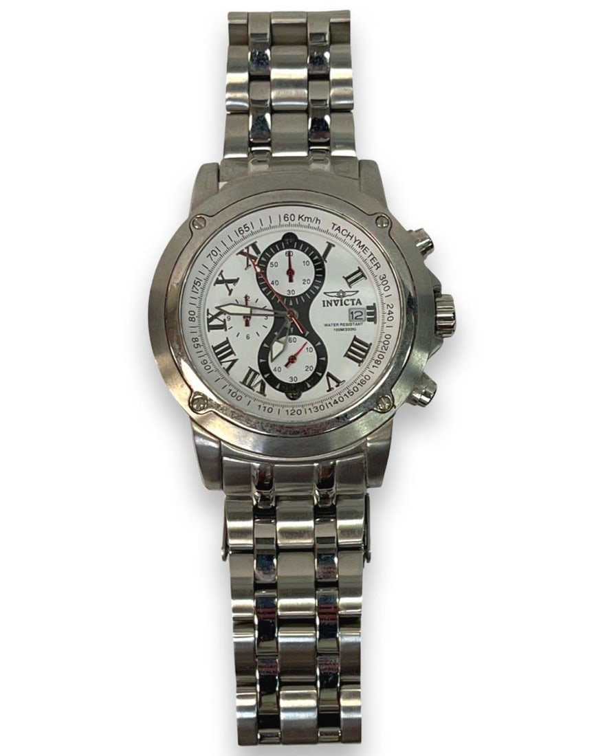 Invicta Specialty Men's Stainless Steel Quartz Watch: Invicta Specialty Men's Stainless Steel Quartz Watch model No. 4892