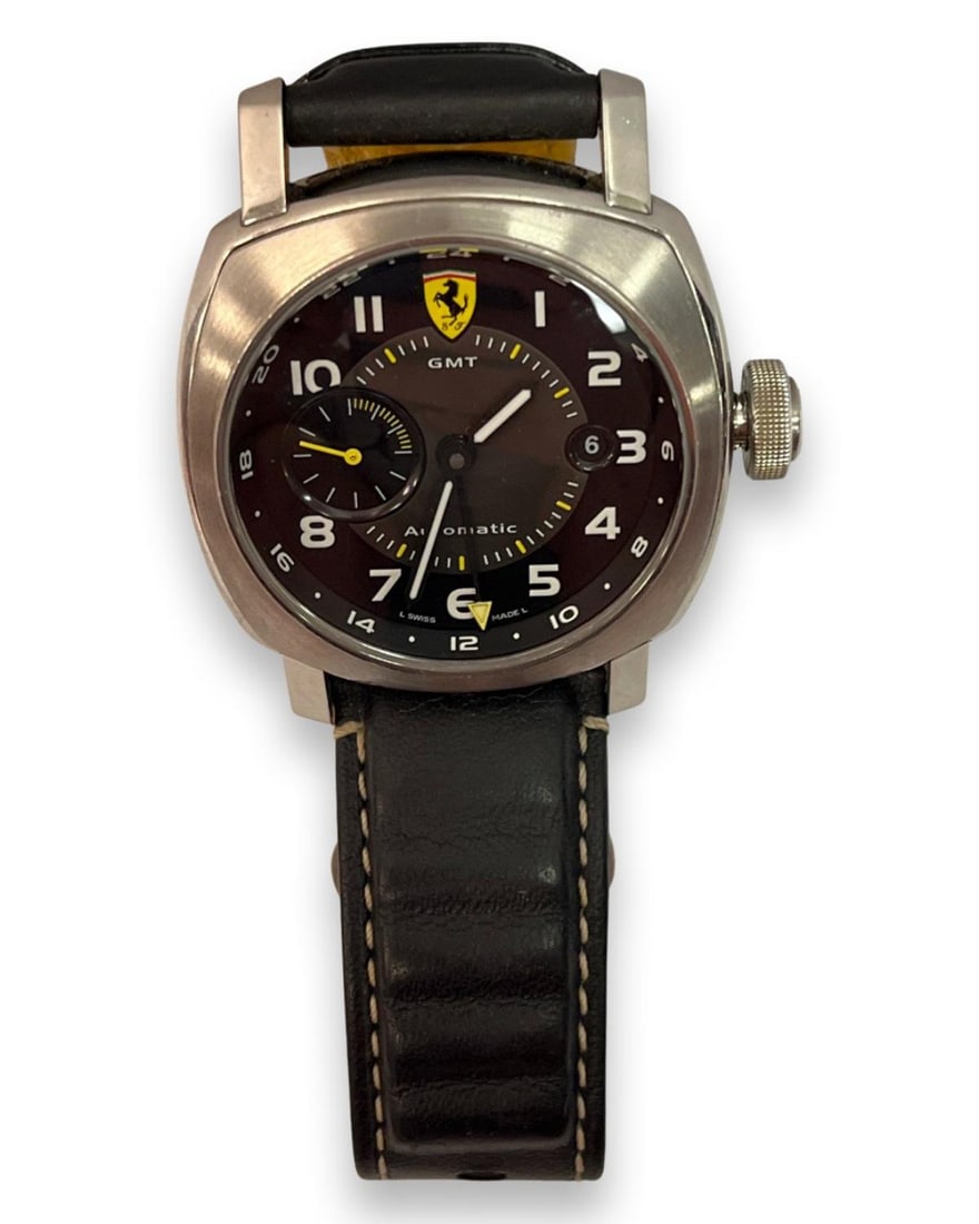 Panerai x Ferrari Stainless Steel Scuderia Watch: Panerai x Ferrari Stainless Steel Scuderia Watch model F 6655 BB 1188836