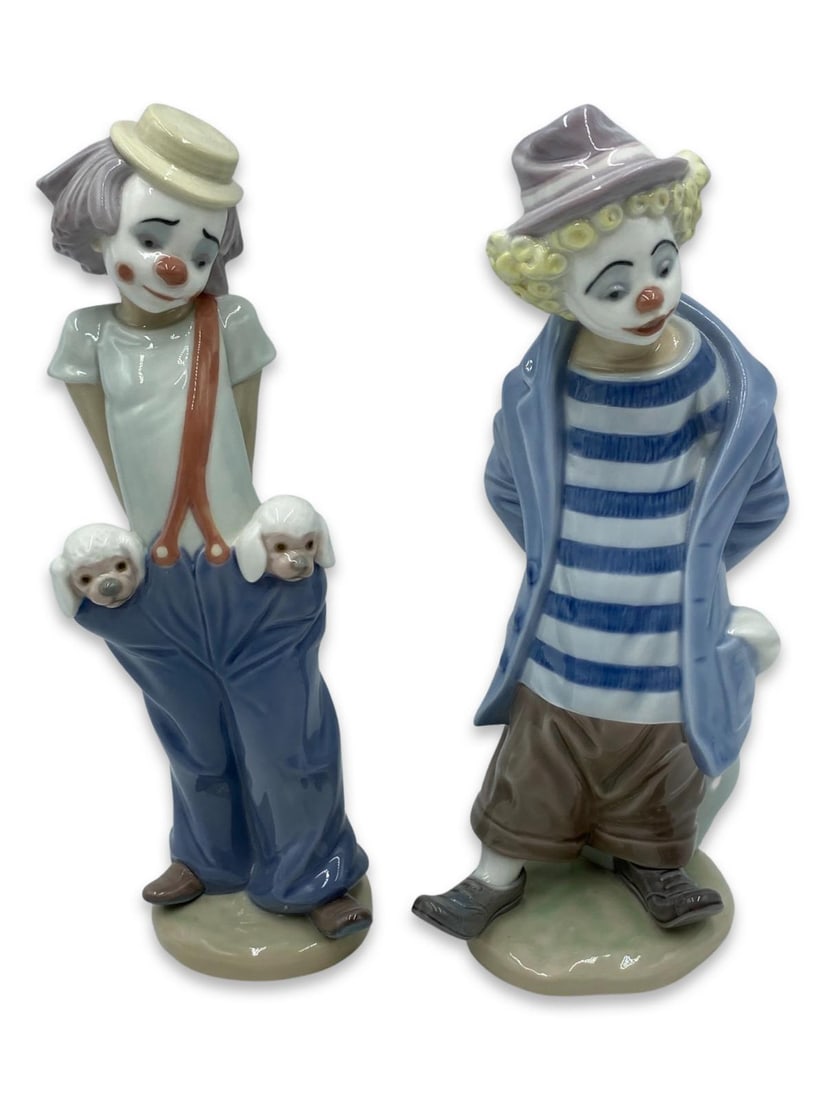 Pair of Lladro Porcelain Figurines (1 of 2)