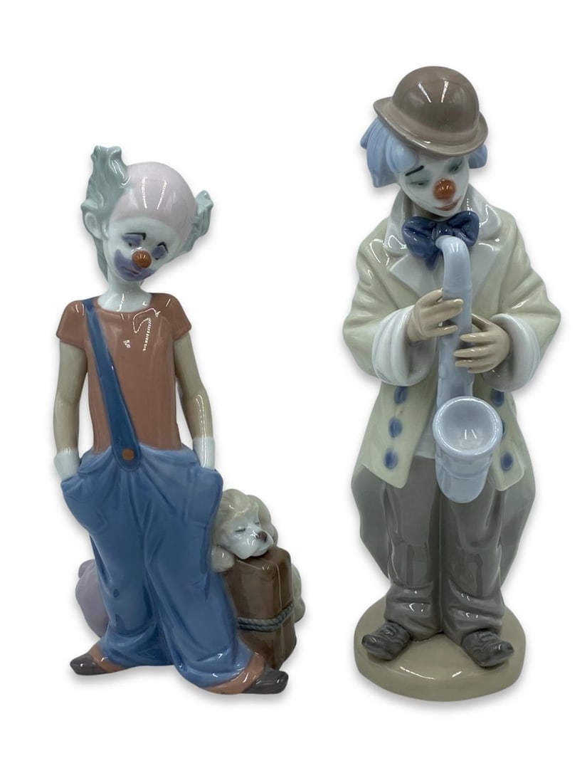 Pair of Lladro Porcelain Figurines (1 of 2)