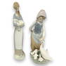 Pair of Lladro Porcelain Figurines