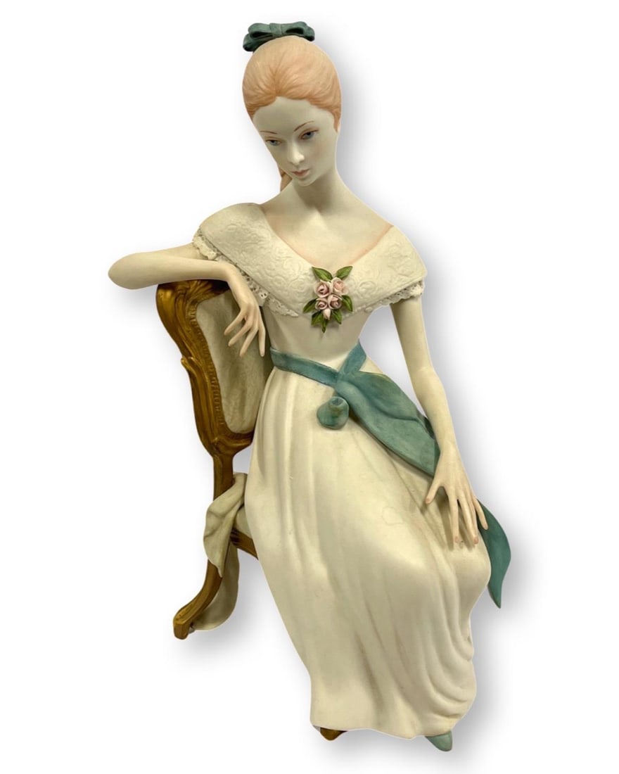 Cybis Porcelain Limited Edition Scarlett Figure #138: Cybis Porcelain Limited Edition Scarlett Figure #138 measures H: 12"