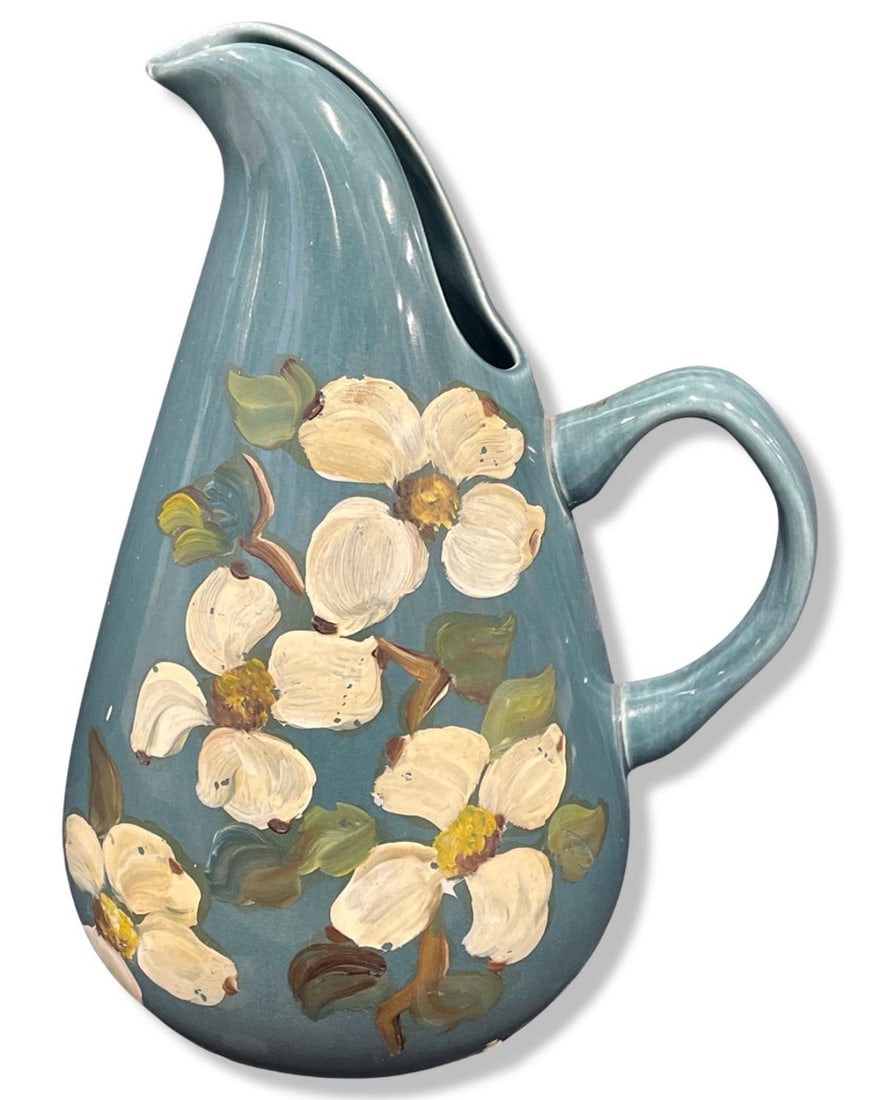 Russel Wright Steubenville Pottery Water Pitcher: Russel Wright Steubenville Pottery Water Pitcher measures H: 11"