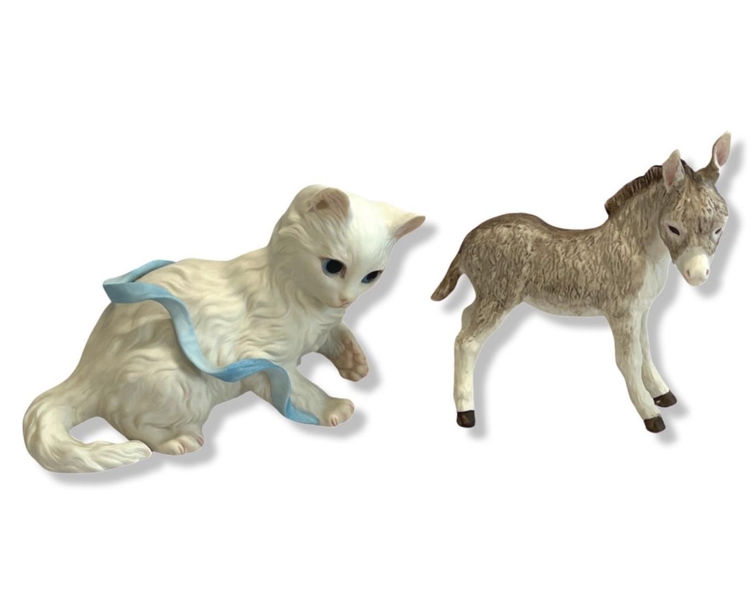 Pair of Cybis Porcelain Figurines (1 of 2)