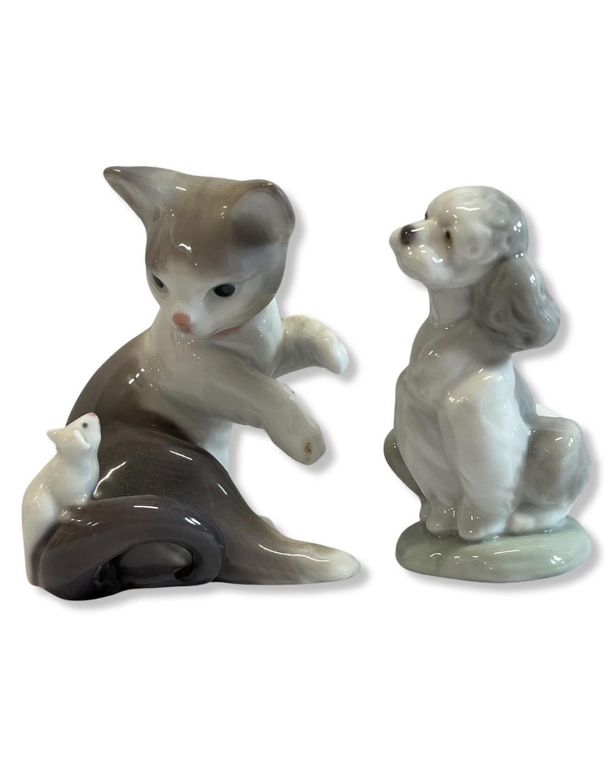 Pair of Lladro Porcelain Figurines (1 of 1)