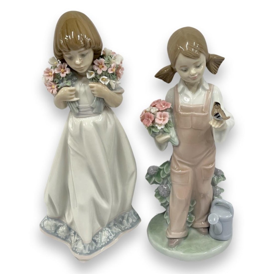 Pair of Lladro Porcelain Figurines (1 of 2)
