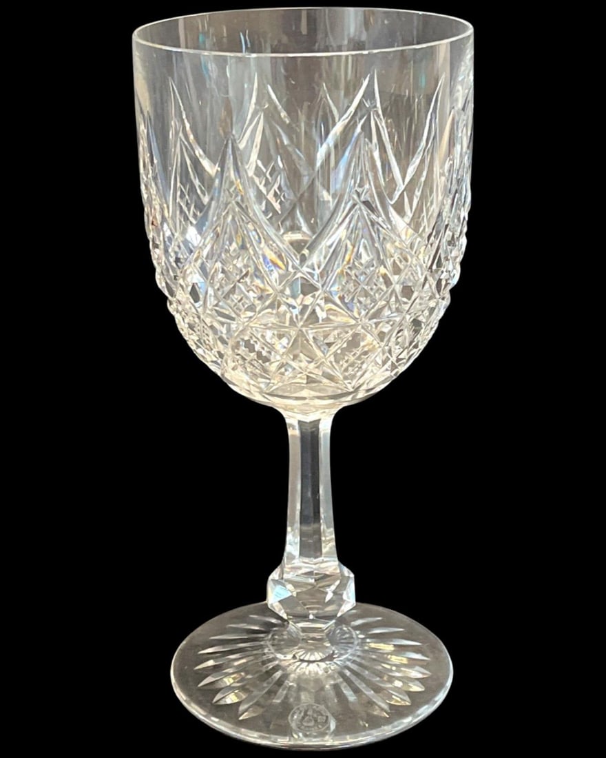 Lot of 8 Baccarat Crystal Colbert Water Goblets (1 of 2)