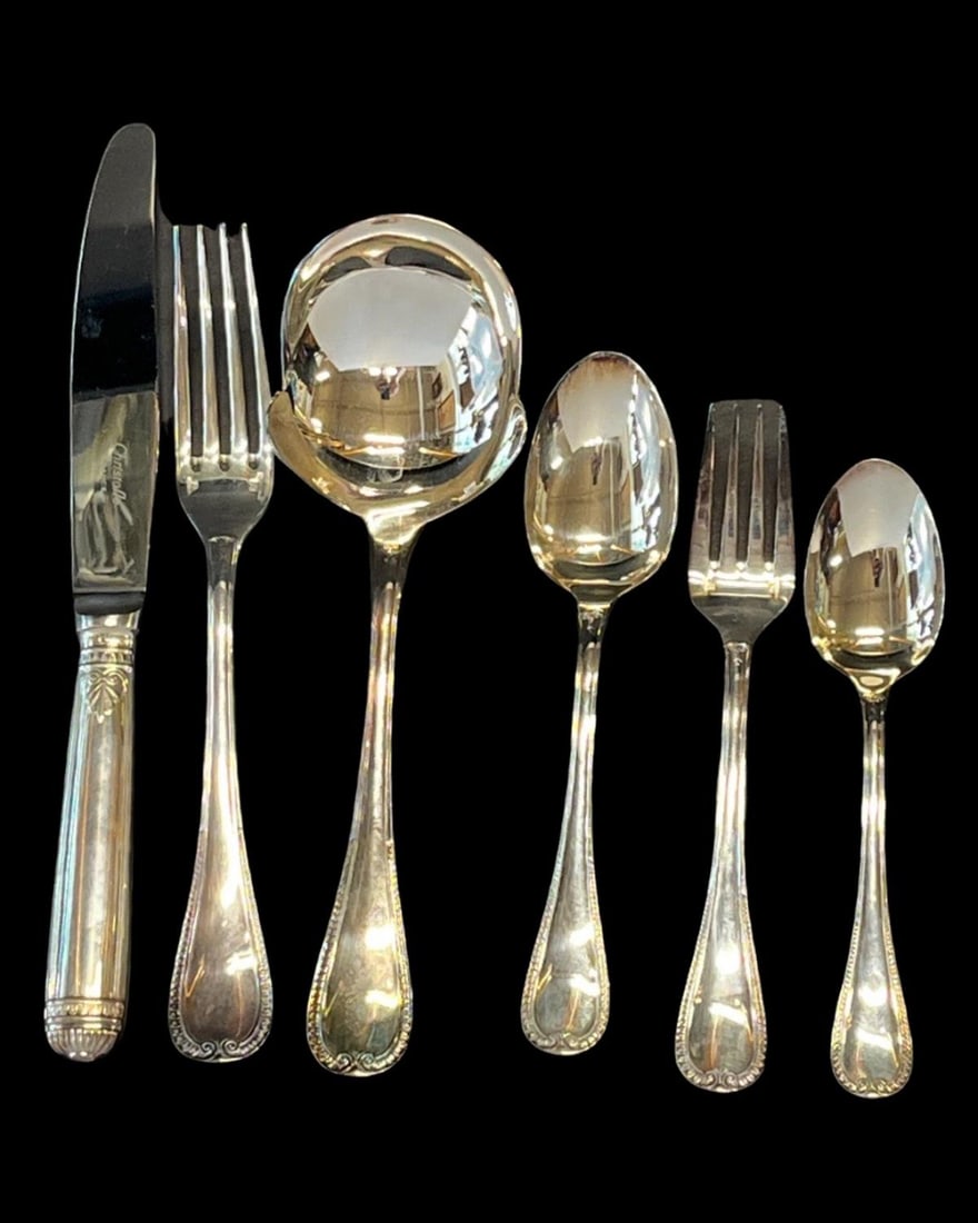 Christofle Malmaison Silver Plate Lot of 11 Pcs (1 of 3)