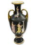 English Greek Style Porcelain Amphora Urn