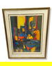 Signed Marcel Mouly (French, 1918-2008) Color Lithograph in Color Femme