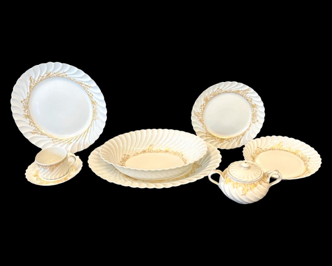 Haviland Limoges Ladore China Set Of 63 Pcs Auction