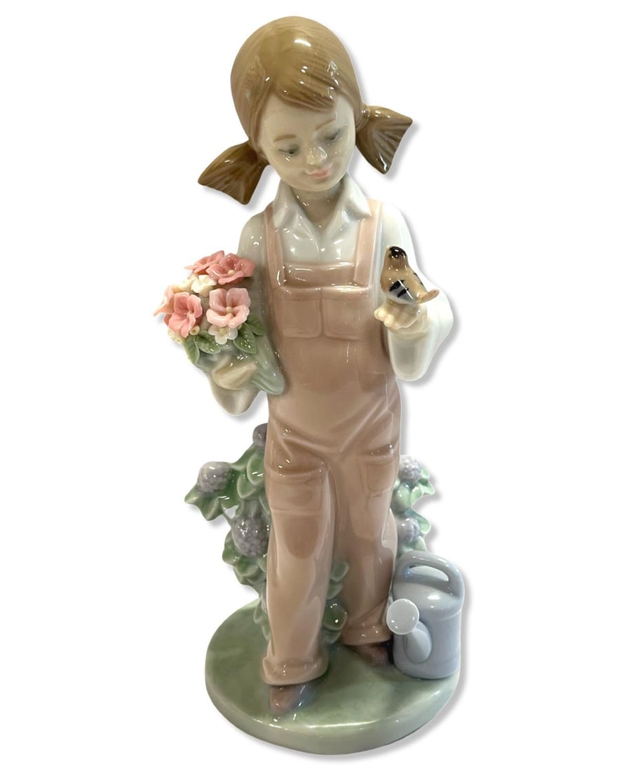 Lladro #5217 Spring Porcelain Figurines (1 of 3)