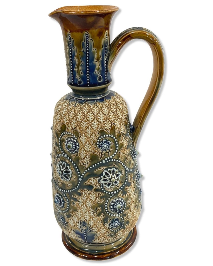 Doulton Lambeth Stoneware Jug 1877 (1 of 3)