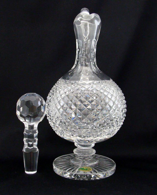 829 Waterford Crystal Claret Wine Decanter Lot 829