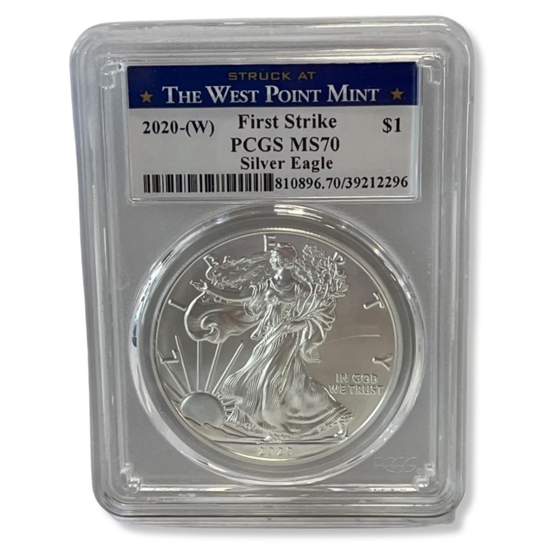 2020 W. American Silver Eagle PCGS MS70 First Strike (1 of 2)