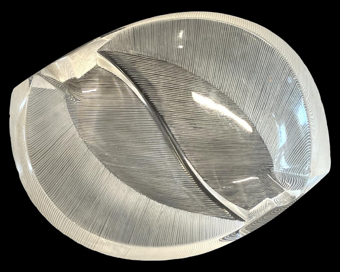 Lalique France Crystal Ashtray (1 of 3)