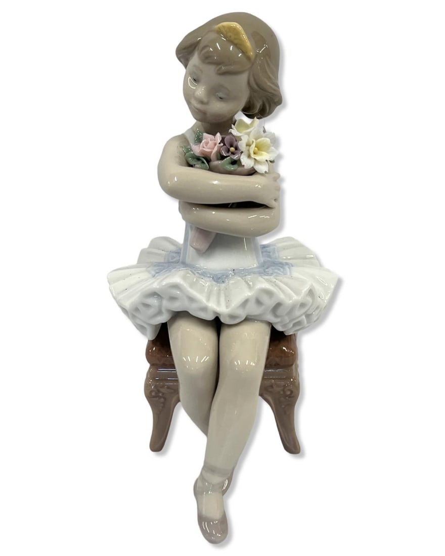 Lladro #6763 First Performance Ballerina Porcelain Figurine (1 of 2)