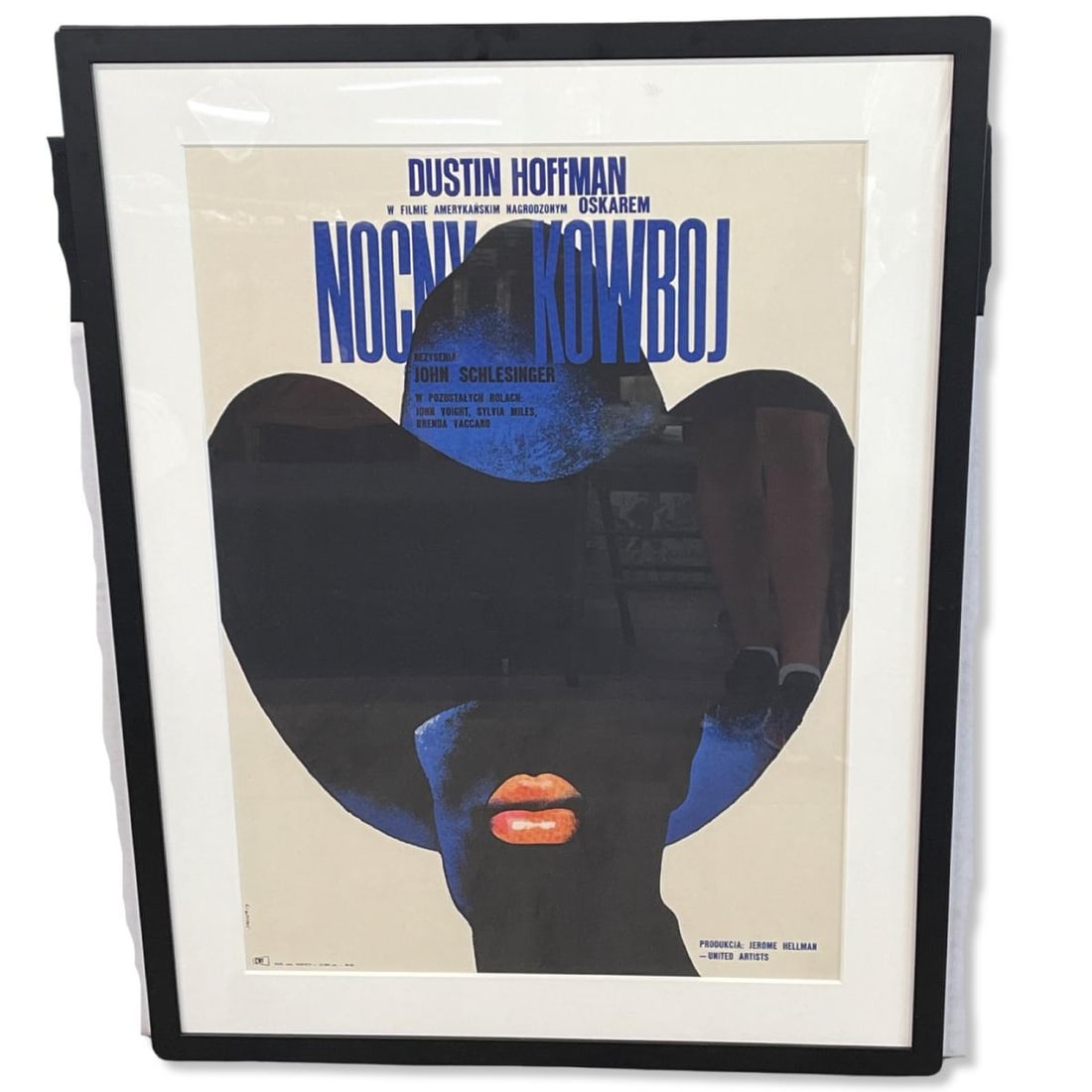 Waldemar Swierzy Movie Poster USA Midnight Cowboy, Directed by John Schlesinger 1973 (1 of 2)