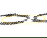 14kt YG & Approx 4.00ct Diamond Tennis Bracelet