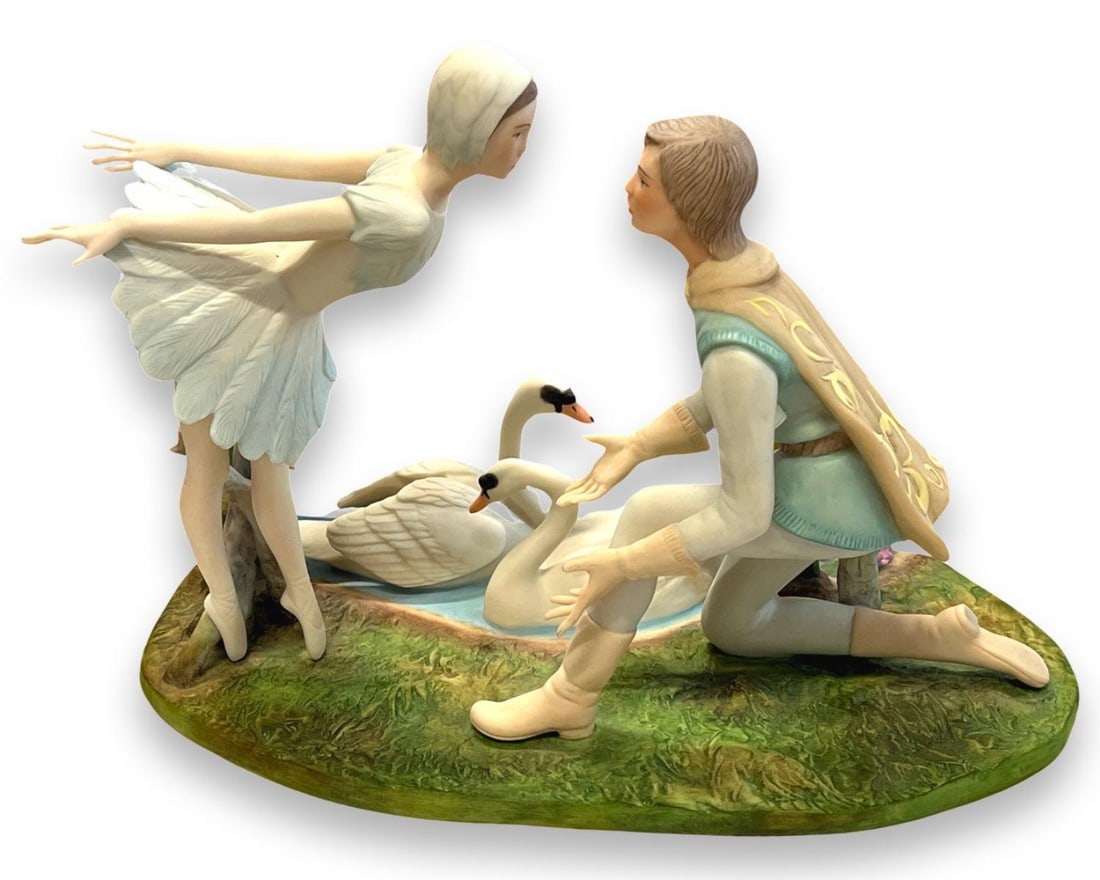 Laszlo Ispanky Limited Edition Swan Lake Figural Group (1 of 3)