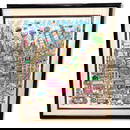 Signed Charles Fazzino (American b. 1955) 3D Serigraph Greetings from New York
