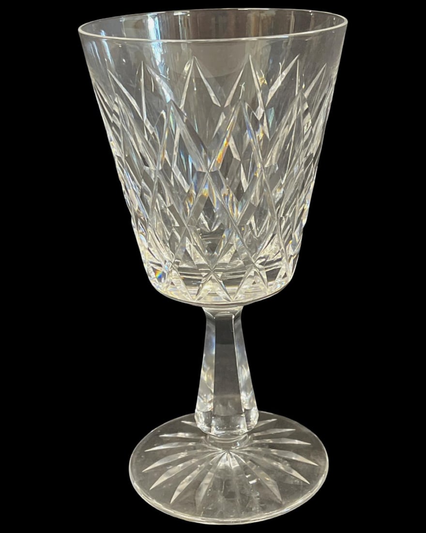 Lot of 12 Waterford Crystal Kinsale Goblets (1 of 2)