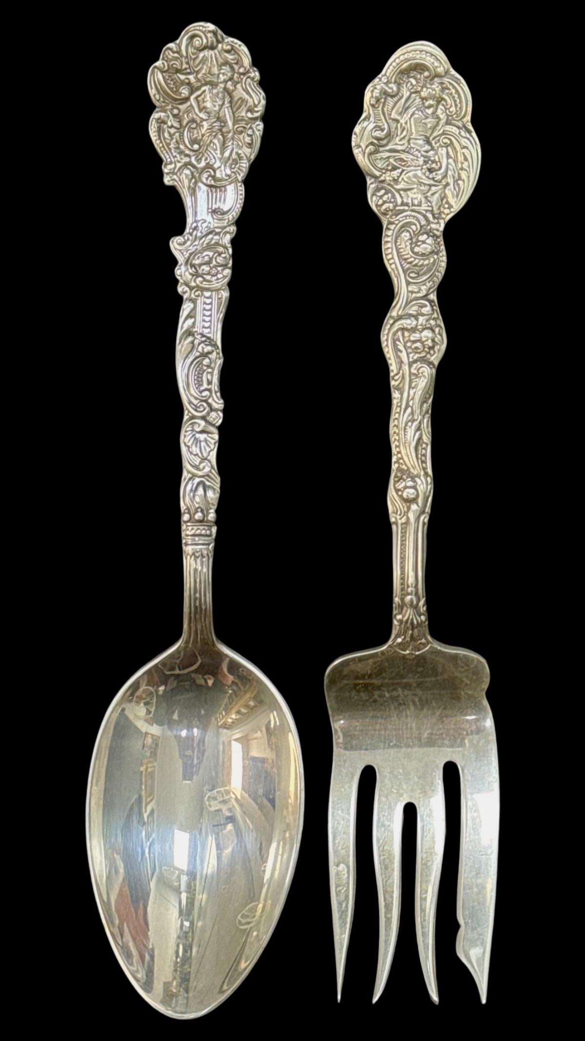 Lot of Two Gorham Sterling Silver Versailles Serving Pieces (1 of 3)