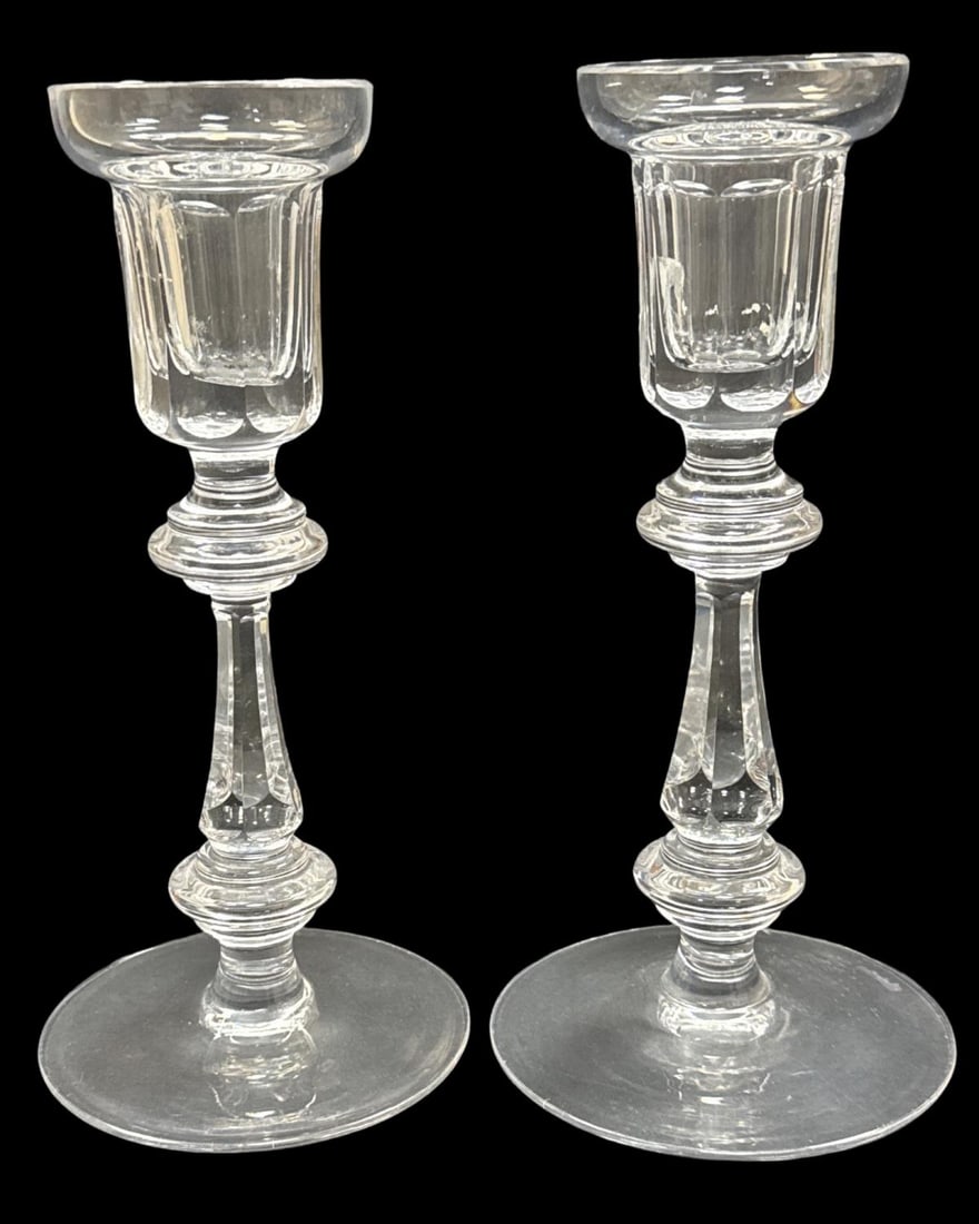 Pair of Waterford Crystal Curraghmore Candlesticks (1 of 3)
