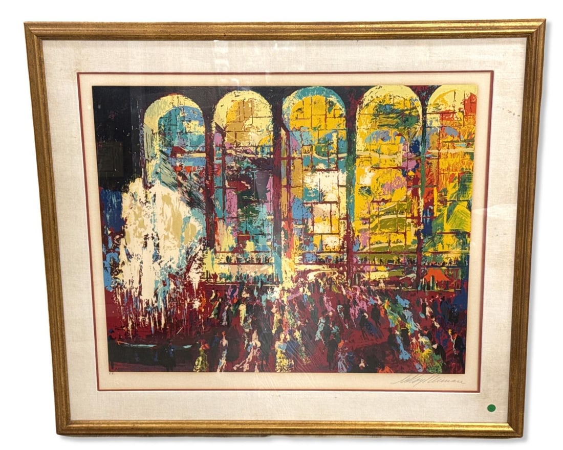 Signed Leroy Neiman (American, 1921-2012) Metropolitan Opera Serigraph in Color (1 of 3)